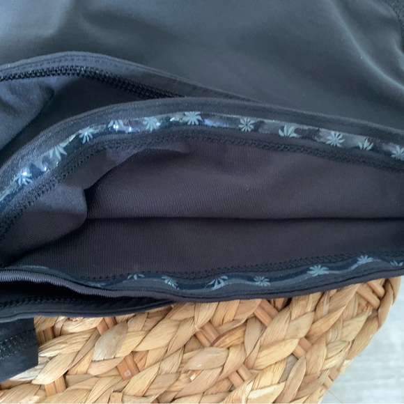 Athleta Running or Biking Shorts - Black, pockets, spandex, flexible waistband. - Picture 8 of 10